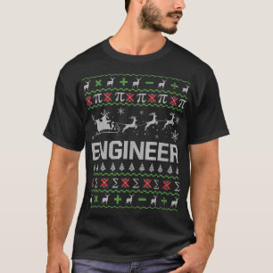Camiseta Engenheiro De Feliz Natal Doce Engraçado Presente