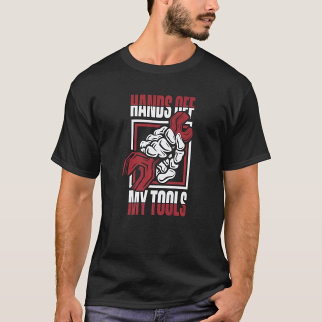 Camiseta Engenheiro de Mecatrônica Ferramentas Auto Mecânic (Frente)