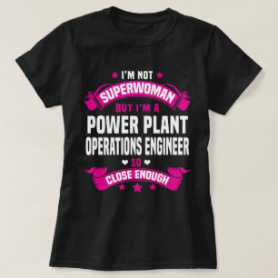 Camiseta Engenheiro de Operações da Central de Energia