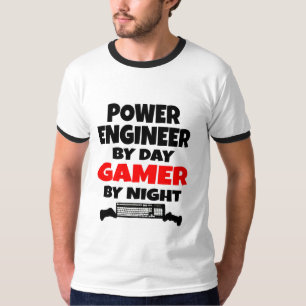 Camiseta Engenheiro de potência do jogador