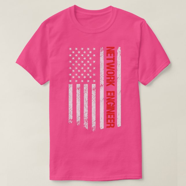Camiseta Engenheiro de rede (Frente do Design)