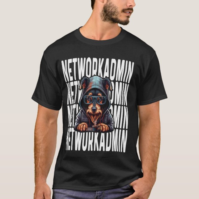 Camiseta Engenheiro de rede do Sysadmin de Administração de (Frente)
