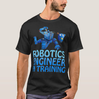 Camiseta Engenheiro De Robótica No Treinamento De Robô Engr