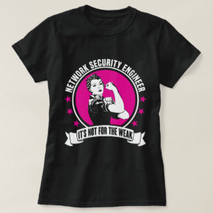 Camiseta Engenheiro de Segurança de Rede