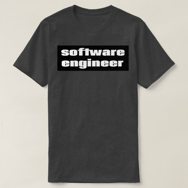 Camiseta Engenheiro de software (Frente do Design)