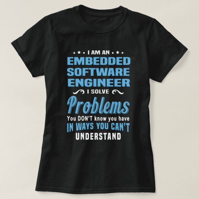Camiseta Engenheiro de software integrado (Frente do Design)