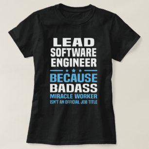 Camiseta Engenheiro de software líder