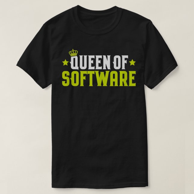 Camiseta Engenheiro de Software Programador de Código do Pr (Frente do Design)