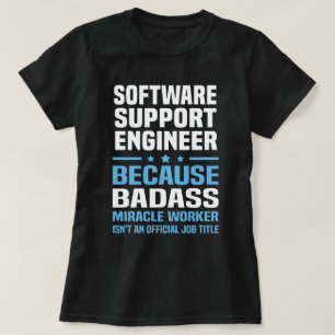 Camiseta Engenheiro de suporte de software