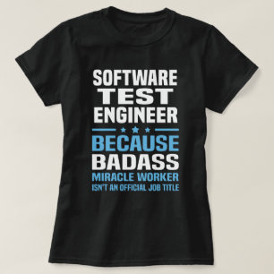 Camiseta Engenheiro de teste de software