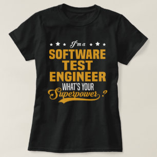 Camiseta Engenheiro de teste de software