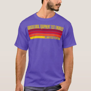 Camiseta Engenheiro de teste do equipamento agrícola