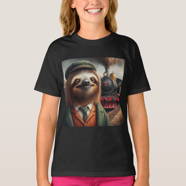 Camiseta Engenheiro do comboio (Frente)