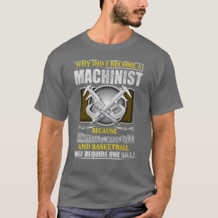 Camiseta Engenheiro do Mecanismo Mecânico Mecânico Machinis