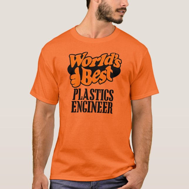 CAMISETA ENGENHEIRO DOS PLÁSTICOS DO MUNDO O MELHOR (Frente)