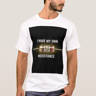 Camiseta Engenheiro Elétrico Engraçado Troca de Resistência
