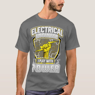 Camiseta Engenheiro elétrico que eu toco com energia