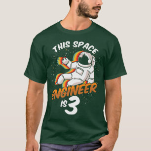 Camiseta Engenheiro Espaço 3 anos — Nascer Astronauta 2019
