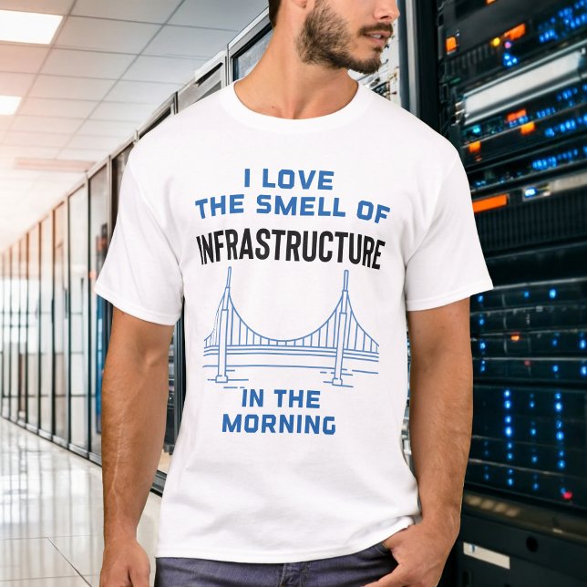 Camiseta Engenheiro Funny Civil Engineering Bridge (Criador carregado)