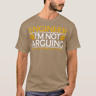 Camiseta Engenheiro Im Não Argumenta