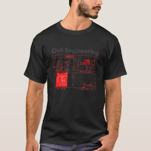 Camiseta Engenheiro Ingeniero Engenharia Civil