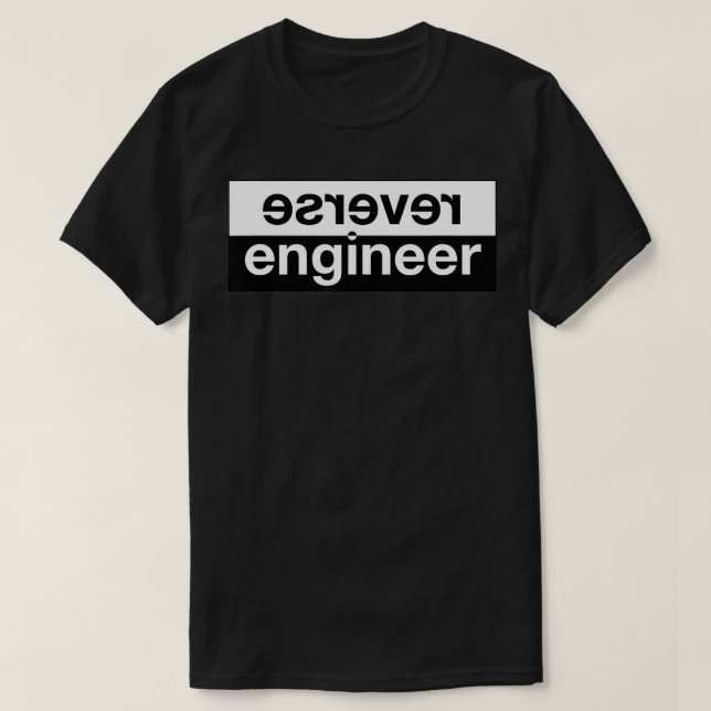 Camiseta Engenheiro Inverso (Frente do Design)