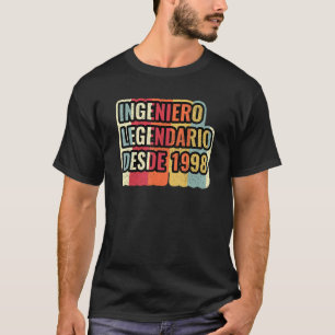 Camiseta Engenheiro Lendário Desde 1998 Engenheiro