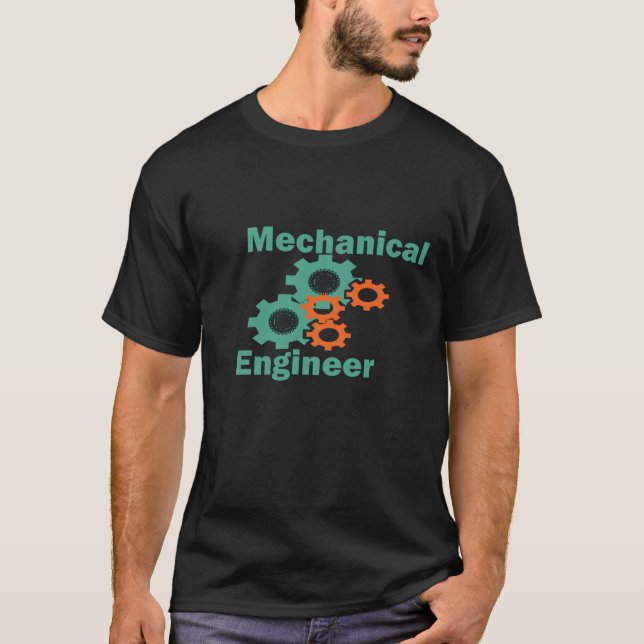 Camiseta engenheiro mecânico (Frente)