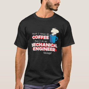 Camiseta Engenheiro Mecânico e Lover Café - Sw Engraçado