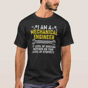 Camiseta Engenheiro Mecânico Retro de Garagem Nível de Sarc