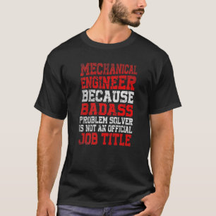 Camiseta Engenheiro Mecânico Vintage Retro Engenharia 1