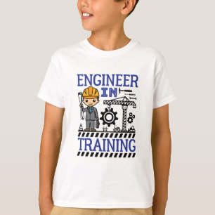 Camiseta Engenheiro no treinamento Boys STEM