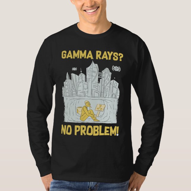 Camiseta Engenheiro Nuclear de Raios Gama (Frente)