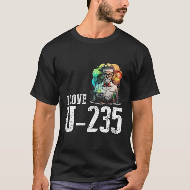 Camiseta Engenheiro Nuclear Orgulhoso Para Profissionais Nu (Frente)