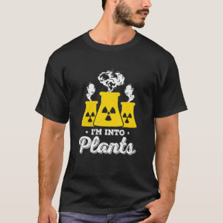 Camiseta Engenheiro Nuclear Radioativo de Medicina Nuclear 