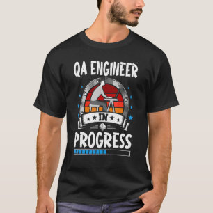 Camiseta Engenheiro Qa em curso Estudante