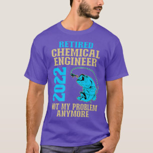 Camiseta Engenheiro Químico Aposentado 2022 Retir De Pesca