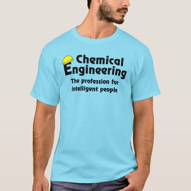 Camiseta Engenheiro Químico Inteligente (Frente)