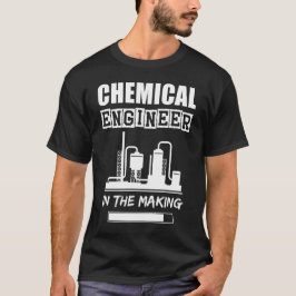 Camiseta Engenheiro químico no fazer, textura simples