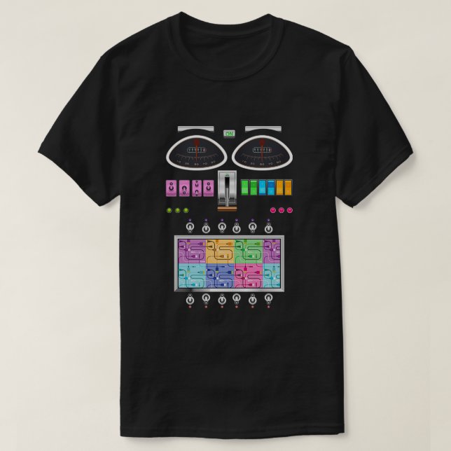 Camiseta Engenheiro Robôs de Tecnologia Robôs (Frente do Design)