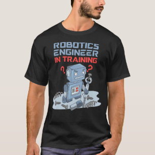 Camiseta Engenheiro Robótico Para Treinamento De Robô Engra