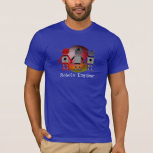Camiseta Engenheiro Robótico - Robôs