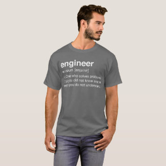 Camiseta Engenheiro um quem resolve problemas
