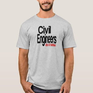 Camiseta Engenheiros Civis Fazem Melhor