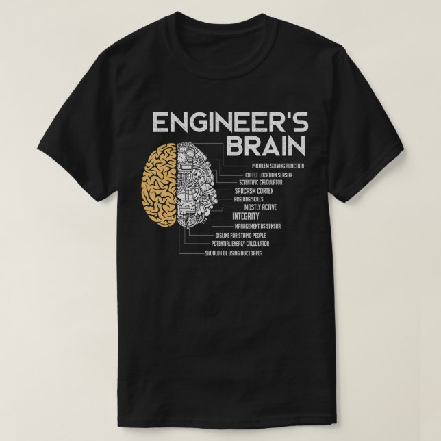 Camiseta Engenheiros de engenheiro Engenharia engraçada do  (Frente do Design)