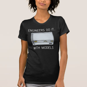 Camiseta Engenheiros Fazem... Com Modelos.