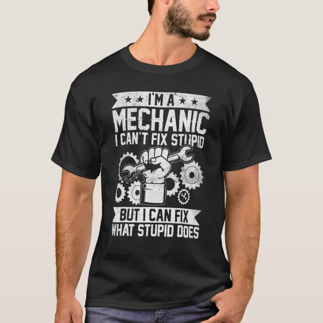 Camiseta Engenheiros Mecânicos Engraçados Homens Mulheres C (Frente)