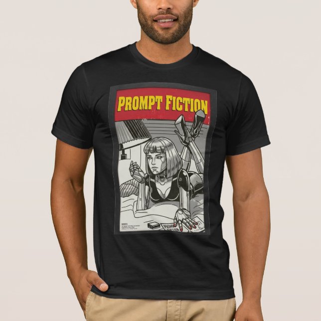 Camiseta engine9 - Prompt Fiction T Shirt (Frente)