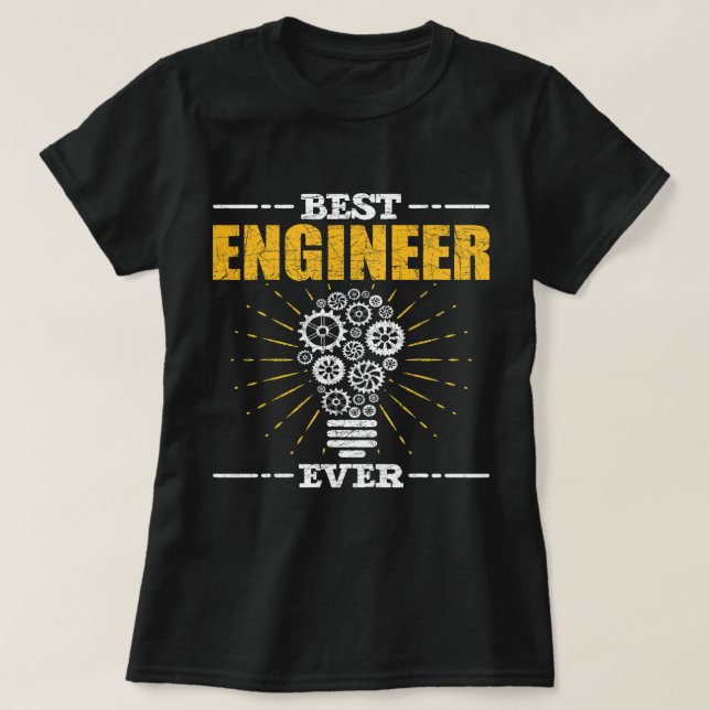 Camiseta Engineer Electrical Engineering Best Engineer (Frente do Design)