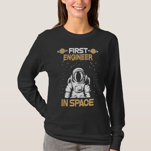 Camiseta Engineer In Space (Frente)